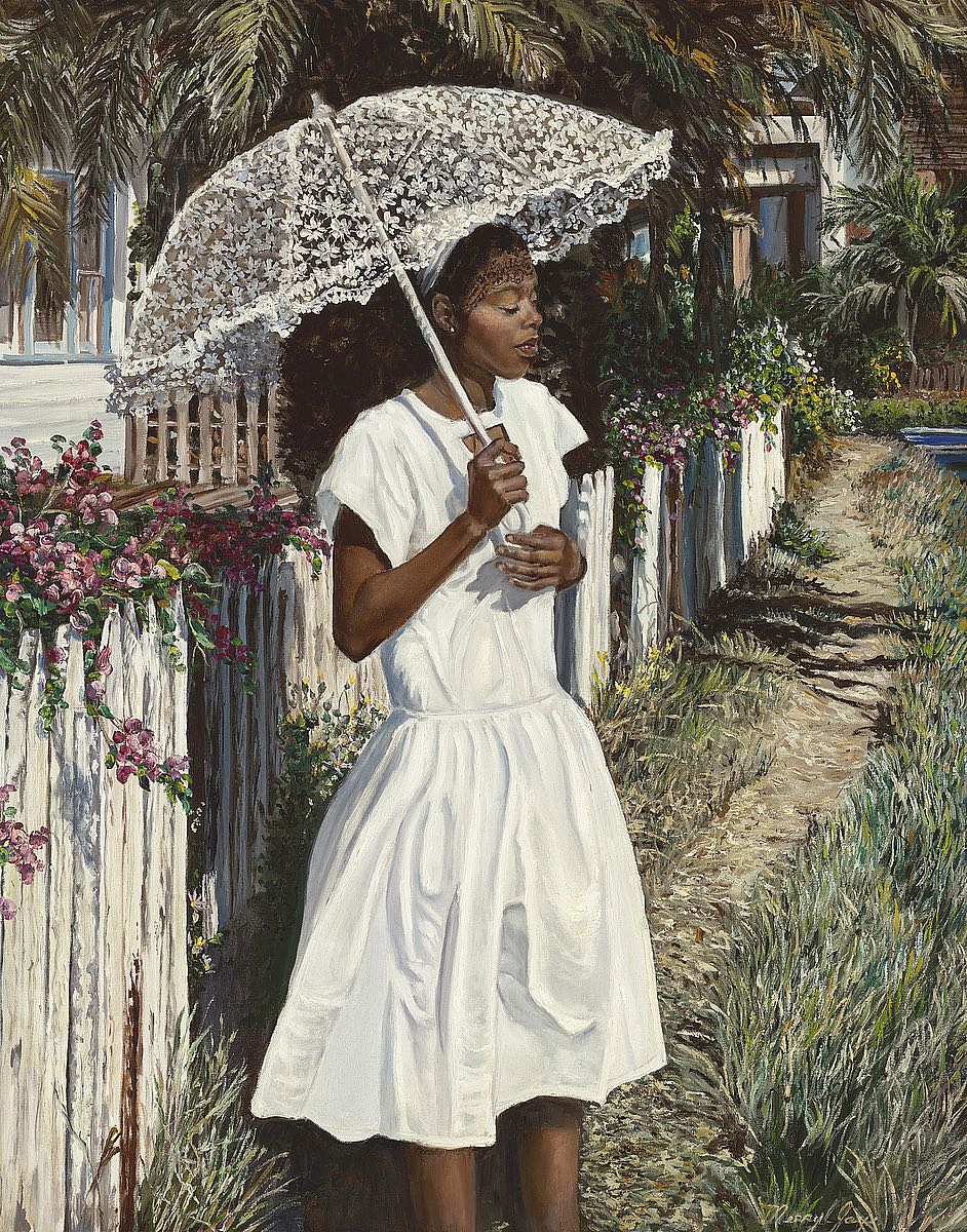 J394D - lace umbrella