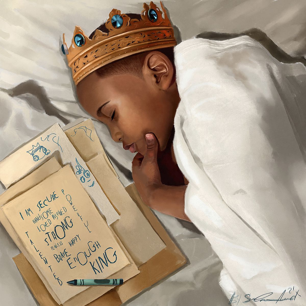 M1816D Even When I'm Sleeping Boy