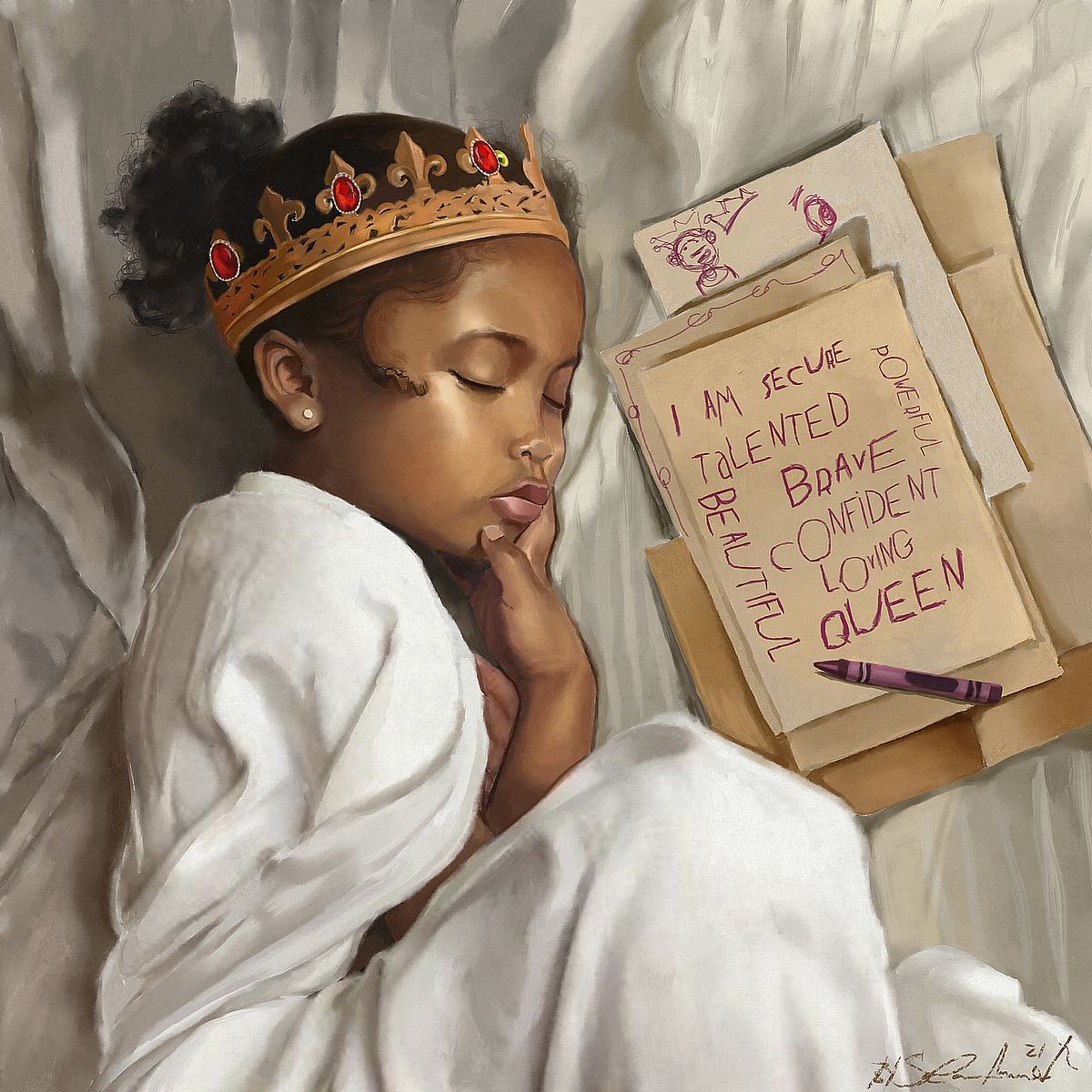 M1817D - Even When I'm Sleeping Girl