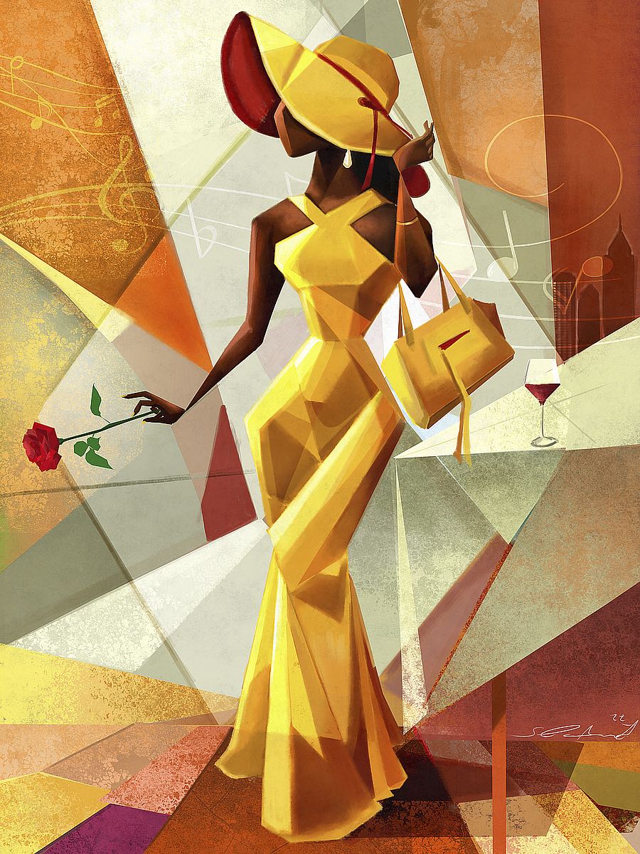 M1888D - Night Out In Yellow