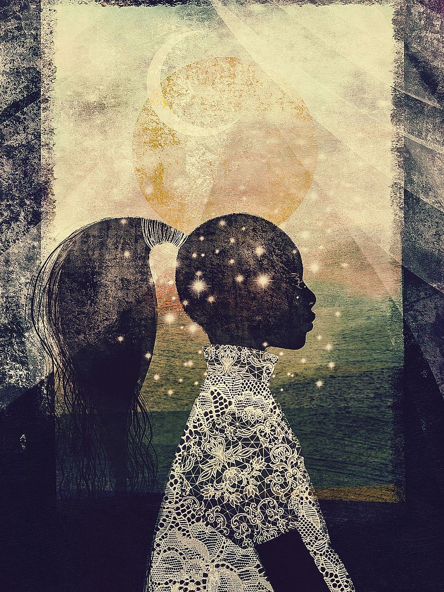 R1323D The Sun, Stars and Moon